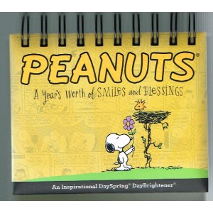 Perpetual Calendar - Peanuts: A Year's Worth Of Smiles and Blessings
